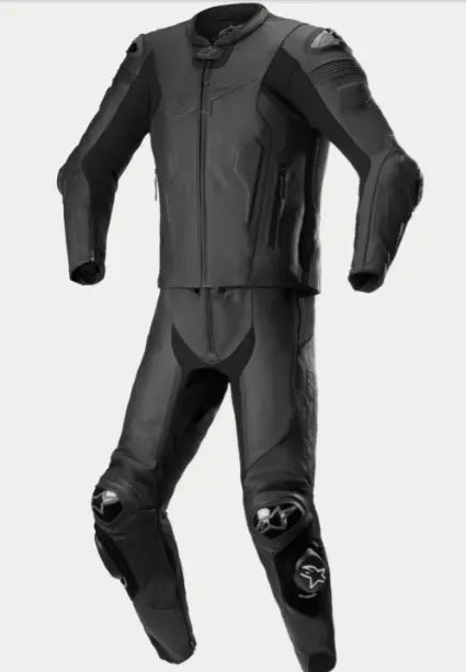 ALPINESTARS Unisex BIKER MOTO GP MOTORBIKE COWHIDE LEATHER RACING SUIT 
