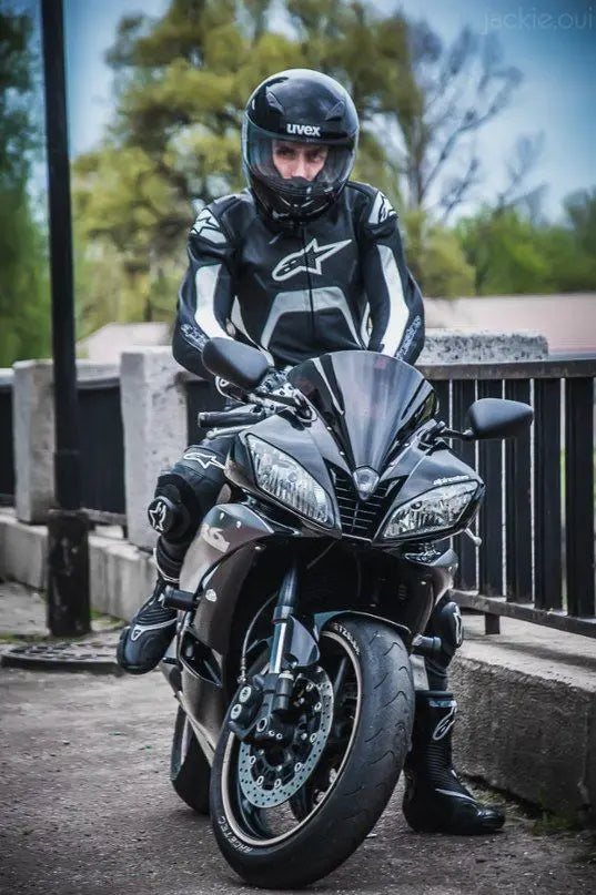 ALPINESTARS Unisex BIKER MOTO GP MOTORBIKE COWHIDE LEATHER RACING SUIT 