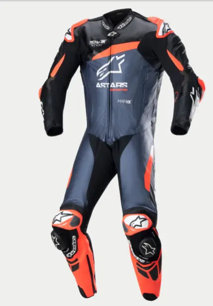 ALPINESTARS Unisex BIKER MOTO GP MOTORBIKE COWHIDE LEATHER SUIT