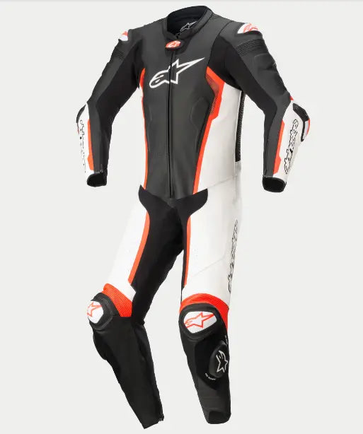 ALPINESTARS Unisex BIKER MOTO GP MOTORBIKE COWHIDE LEATHER SUIT 