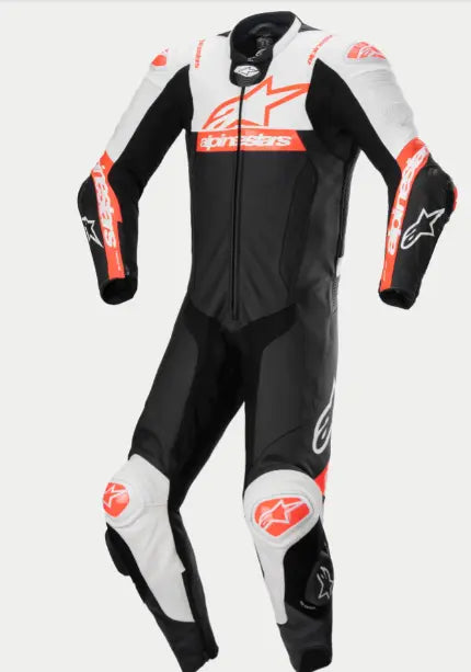 ALPINESTARS Unisex BIKER MOTO GP MOTORBIKE COWHIDE LEATHER SUIT 
