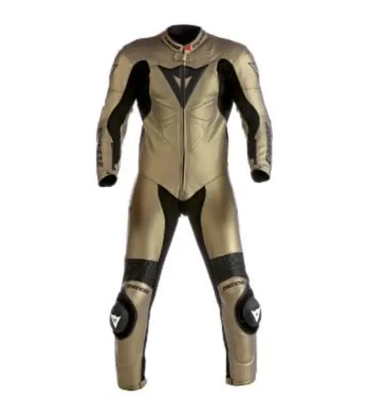 DAINESE Unisex BIKER MOTO GP MOTORCYCLE MOTORBIKE COWHIDE LEATHER RACING CE-RATED SUIT Men & Women

