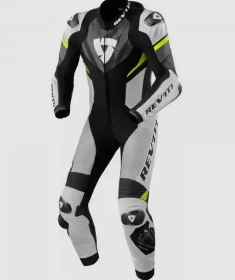 REVIT Unisex BIKER MOTO GP MOTORCYCLE MOTORBIKE COWHIDE LEATHER RACING CE-RATED SUIT Men & Women - VenturBoZ