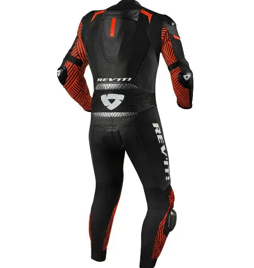 REVIT Unisex BIKER MOTO GP MOTORCYCLE MOTORBIKE COWHIDE LEATHER RACING CE-RATED SUIT Men & Women