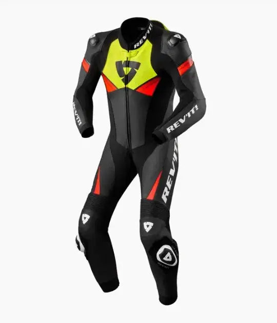 REVIT Unisex BIKER MOTO GP MOTORCYCLE MOTORBIKE COWHIDE LEATHER RACING CE-RATED SUIT Men & Women