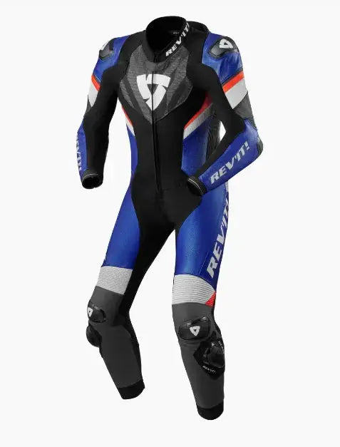 REVIT Unisex BIKER MOTO GP MOTORCYCLE MOTORBIKE COWHIDE LEATHER RACING CE-RATED SUIT Men & Women